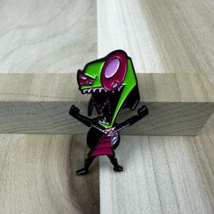 Invader Zim Enamel Pin